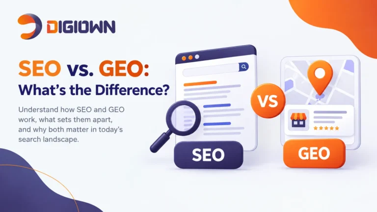 SEO vs GEO comparison for modern search strategies